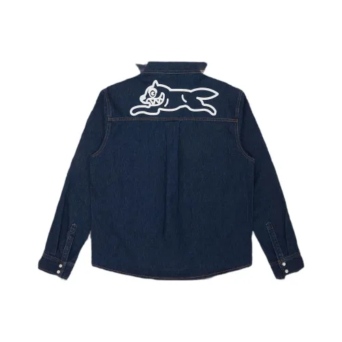 ICECREAM Рубашка Унисекс Выстиранный Синий