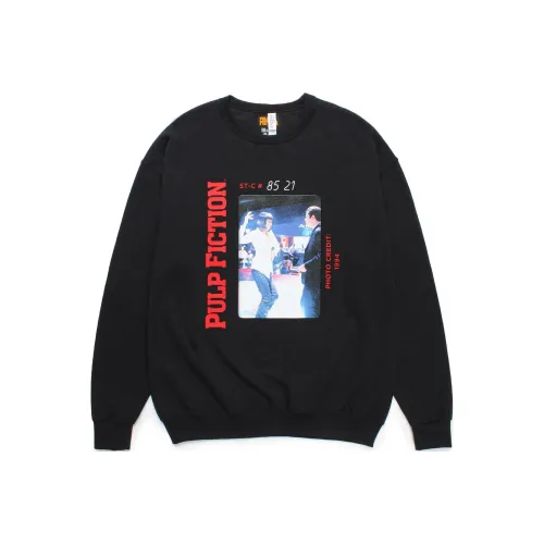 WACKO MARIA Vulgar Novels Collaboration Черный Унисекс Свитшоты