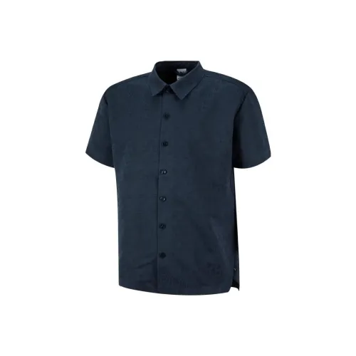 PUMA X DAPPER DAN Рубашка Мужская Морской Синий