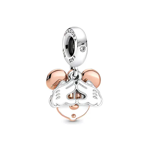 Pandora, стерлинговое серебро 925 пробы, золотое покрытие, медный серебряный сплав, синтетический кубический цирконий, ювелирные аксессуары, серебряный унисекс