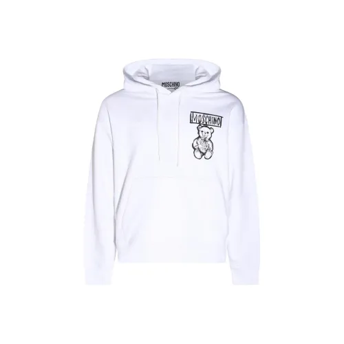 MOSCHINO Толстовка Мужской Белый