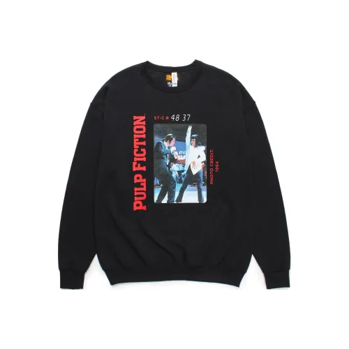 WACKO MARIA Vulgar Novels Collaboration Черный Унисекс Свитшоты