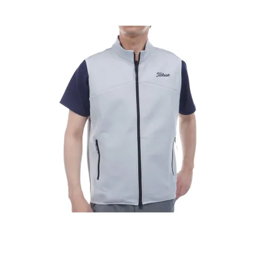 TITLEIST Серый Мужской Жилеты
