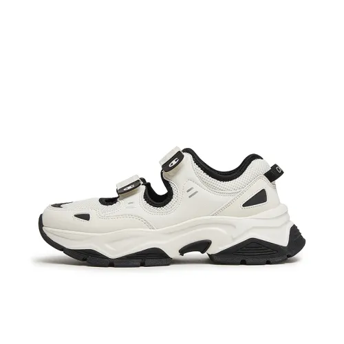 Champion Casual Low Top Молочный Белый/Черный Женский