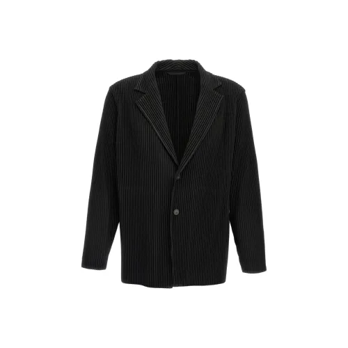 Homme Plissé Issey Miyake Бизнес-костюм мужской черный