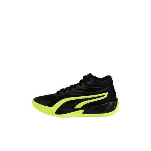 PUMA Court Pro Детская баскетбольная обувь MID Топ Черный Kids