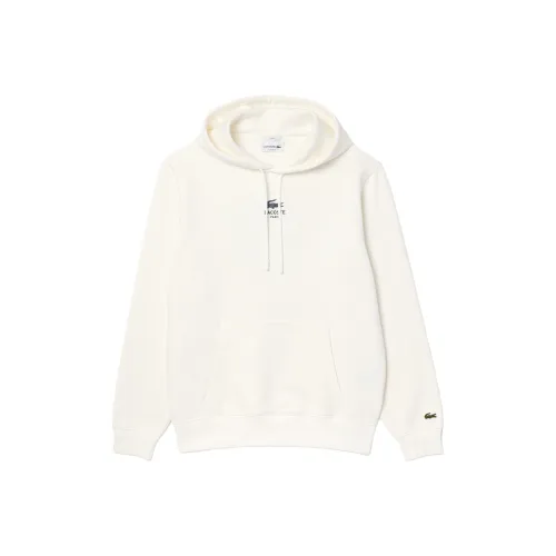 LACOSTE Свитшот Унисекс Белый