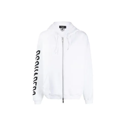 DSQUARED 2 Белый Мужской Свитшот