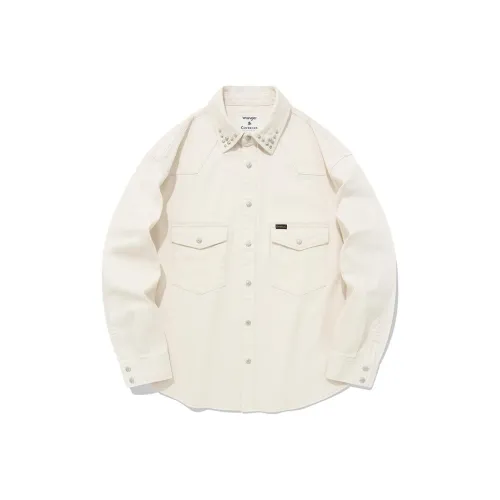 COVERNAT x Wrangler Рубашка Унисекс Экрю
