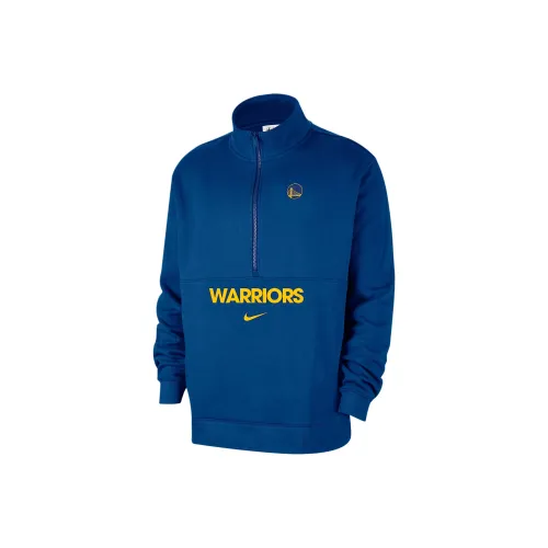 Nike x NBA ClubGolden State Warriors Свитшот Мужской Синий