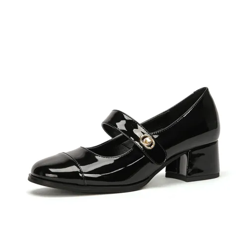 Zomila Грубый каблук Мэри Джейн туфли 4,5 см Женские