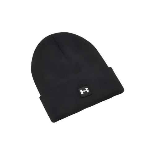 Шапки-бини из акрила Under Armour, черные, мужские