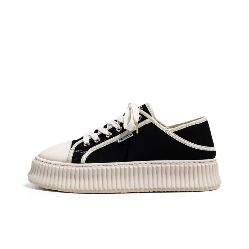 Tonlion Low-Top Canvas Shoes Мужские Черные