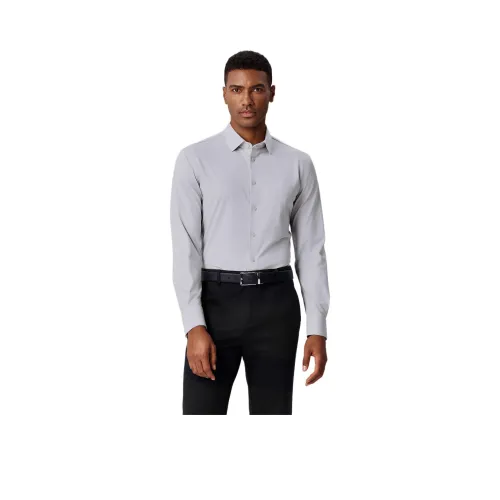 OUDING Рубашка Мужская Mystic Realm Серый с Полосами