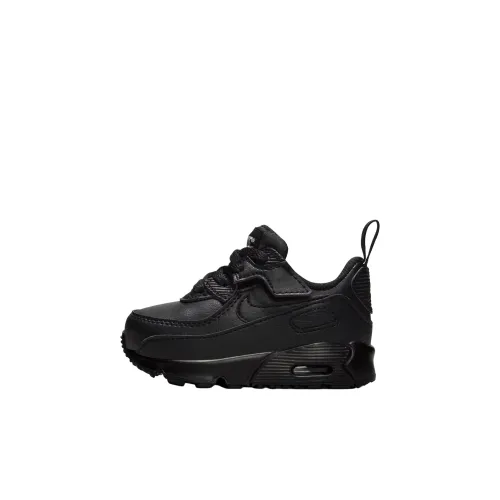Nike Air Max 90 EasyOn Low Топ Обувь для малышей Черный Infant And Toddler