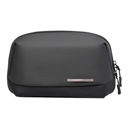 MOYYI Оксфорд Встроенная память Туалетная сумка Обычная Мужская Черная