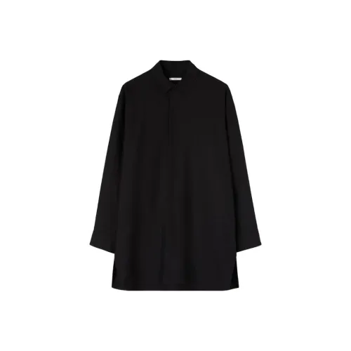 JIL SANDER Мужские Черные Рубашки