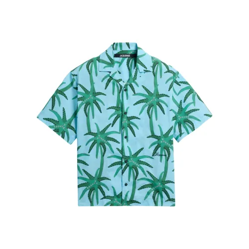 Jacquemus Рубашка Мужская Aqua Blue