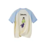 Абрикосовый и светло-синий