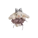 Фиолетовая повязка для волос, юбка