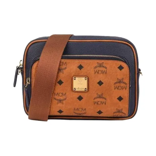 MCM Klassik Visetos Кожа Сумка через плечо Экстра мини Унисекс Многоцветный