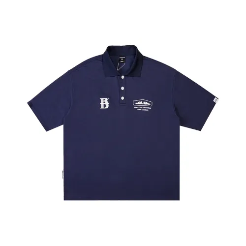WAYNEXZAVIER Blue Men's Polo