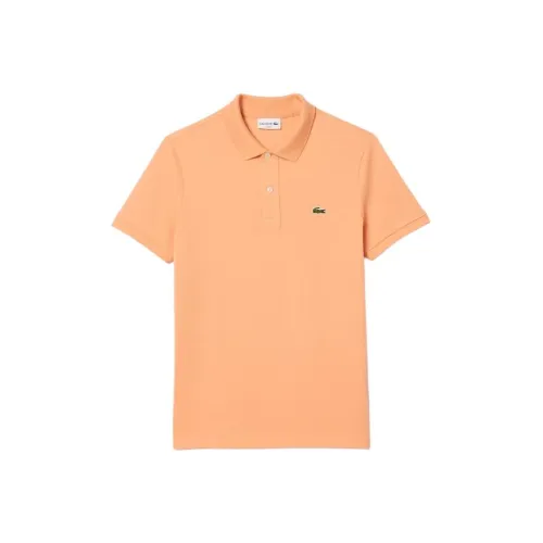 LACOSTE Поло Мужское Светло-Оранжевое