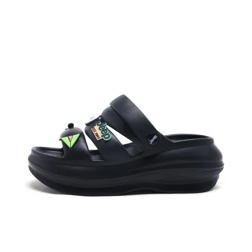 JEEP Пляжные сандалии Женские Черный