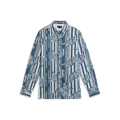 TED Baker Мужские Синие Рубашки