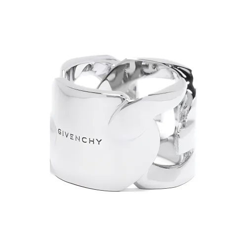 GIVENCHY Латунь Кольца Мужские Серебряные