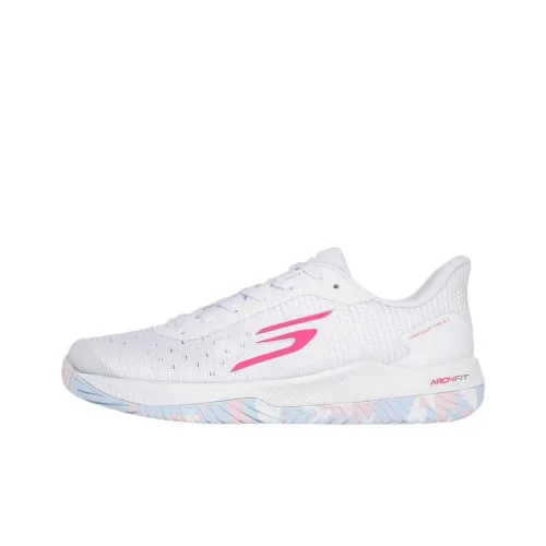 Skechers Viper Court Pro Low Топ Кроссовки для тренировок Женские Белые