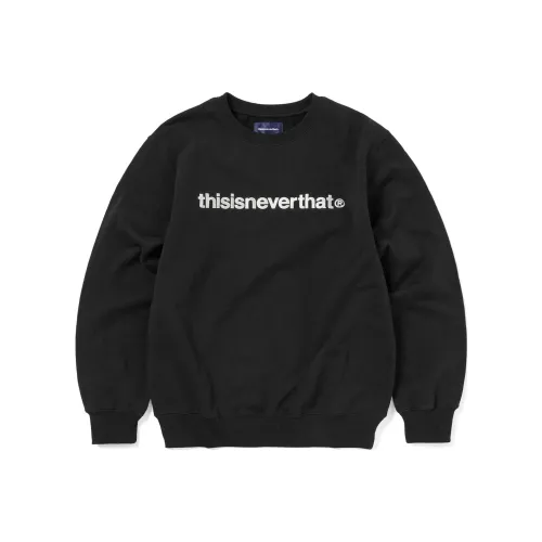 Thisisneverthat Черный Унисекс Свитшоты