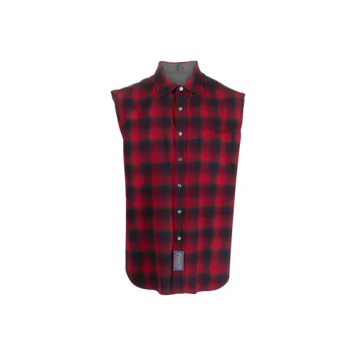 Maison Margiela Мужские Красные Рубашки