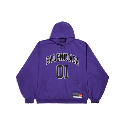 Balenciaga Фиолетовые Мужские Толстовки