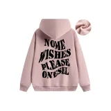 Лотосовый корень, пудра (черный текст, флисовая подкладка)