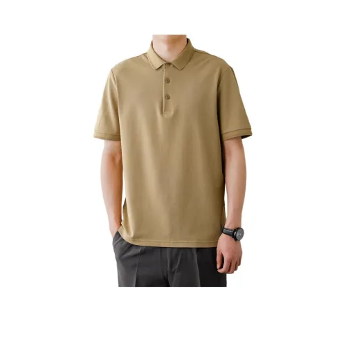 Duke Car Поло Мужское Ячменный Желтый
