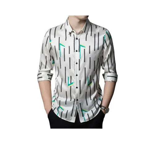 PIERRE CARDIN Рубашка Мужская Белая