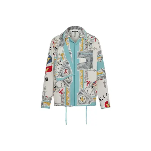 LOUIS VUITTON С капюшоном Пижамная рубашка Мужская Синяя