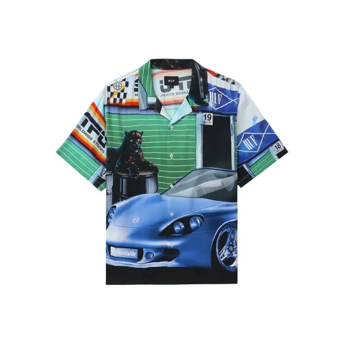 HUF Синие Унисекс Рубашки