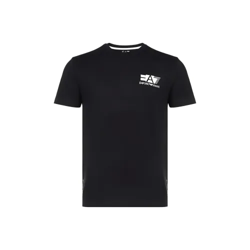 EMPORIO ARMANI Черные Мужские T-Рубашки