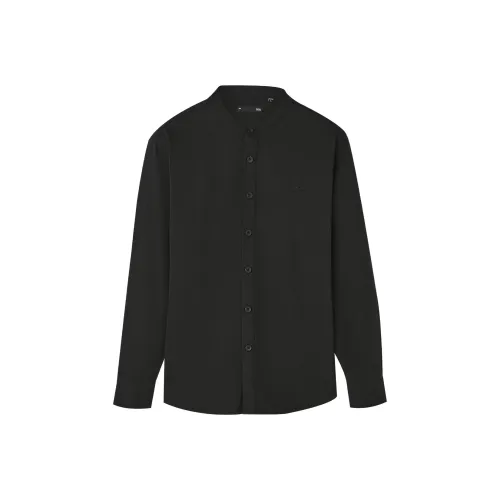 HLA Черный 49 Мужская Рубашка