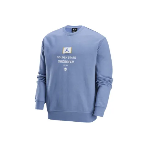 Джордан X NBA Courtside Golden State Warriors Толстовка Мужская Темно-сланцево-серый