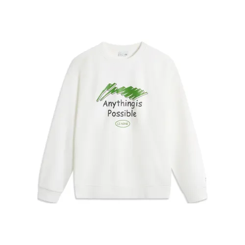 LINING Sports Fashion Collection Толстовка Унисекс Айвори