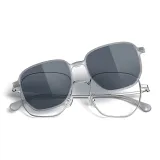 96041 N1S Мельхиор-Мельхиор/Прозрачный Серый