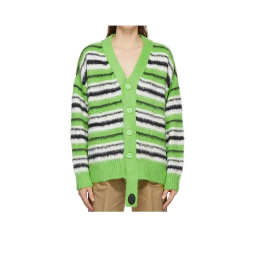 WE11DONE Зеленый Унисекс Свитера