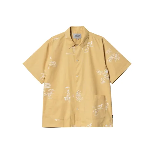 Carhartt WIP Stamp Shirt Men's Yellow