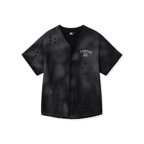 Starter Черная Унисекс Рубашка