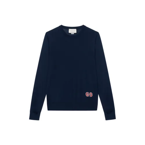 GUCCI Синие Мужские Свитера