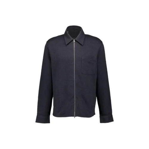 Givenchy Темно-серые Мужские Рубашки