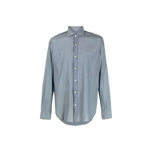 Eleventy FIRSTCLASS Made IN Italy Рубашка Мужская Синяя